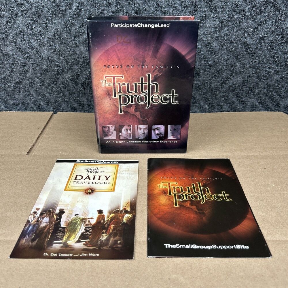 The Truth Project DVD 8-Disc Set Focus on the Family Christian Worldview 2006